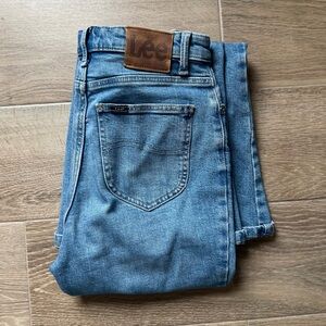 Lee Light Wash Denim Flare Jeans